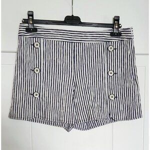 Trina Turk Nautical Striped Shorts Size 8 US